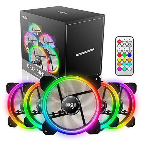 Aigo Dr12 3In1 Rgb 12Cm Kit 3 Fan + Hub