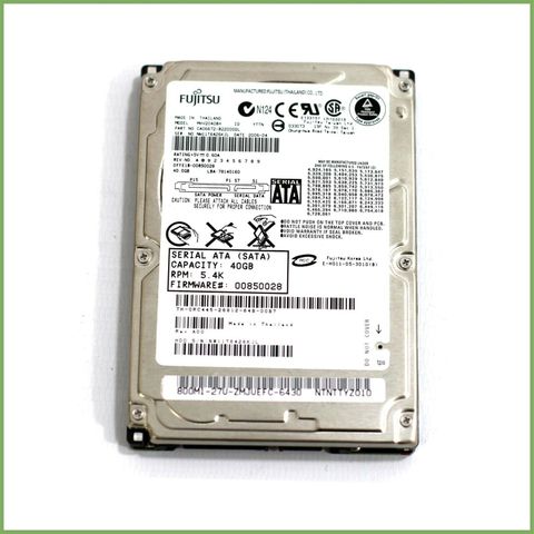 Hdd Fujitsu Sata 40Gb - 2.5