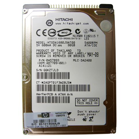 Hdd Hgst Ata 80Gb 2.5