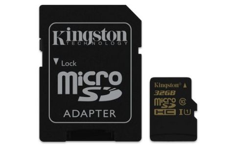 Kingston Gold Microsd Uhs-I Speed Class 3 (U3) 32Gb  Sdcg/32Gbsp