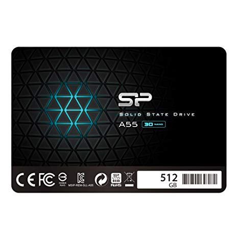 Silicon Power 512Gb Ssd 3D Nand A55 Slc Cache