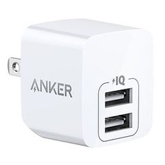  Adapter Anker PowerPort Mini A2620 Trắng 12W 2 Cổng Sạc 