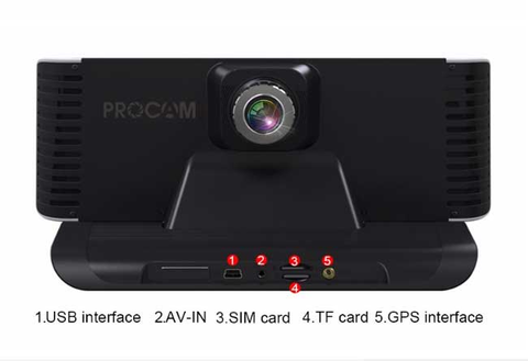 Camera hành trình Procam T98 4G Pro mini 8 inch 2018