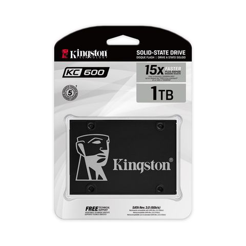 Ổ cứng SSD Kingston KC600 1024GB 2.5 inch SATA III (SKC600/1024G)