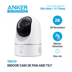  Camera Eufy Indoor 2K PAN AND TILT – T8410 