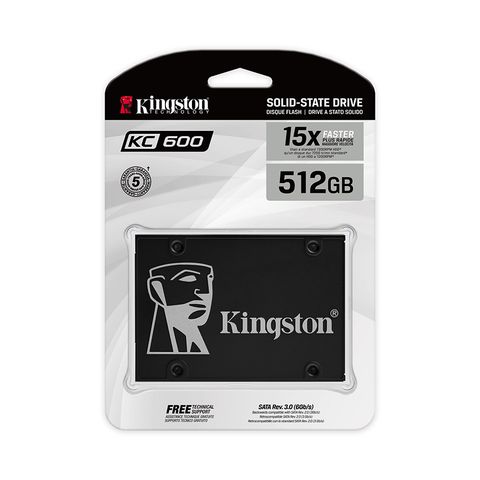 Ổ cứng SSD Kingston KC600 512GB 2.5 inch SATA III