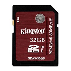  Cards Kingston Sdhc/Sdxc Uhs-I U3  32Gb  Sda3 