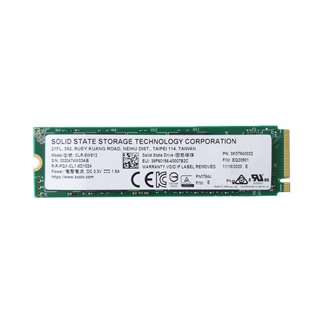 SSD SSSTC (Toshiba) CLR-8W512 512GB M2 NVME PCIe Gen 3 x4