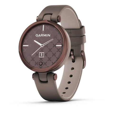 Đồng hồ thông minh Garmin Lily với dây da