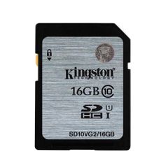  Sd Cards Kingston Class 10 Uhs-I Sdhc/Sdxc 16Gb  Sd10Vg2 