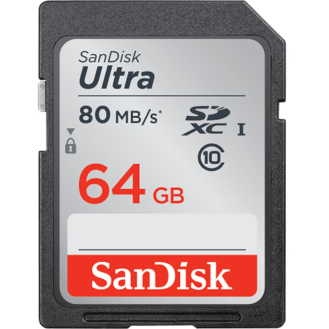 Sandisk Ultra Sdhc/Sdxc Memory Card 64 Gb