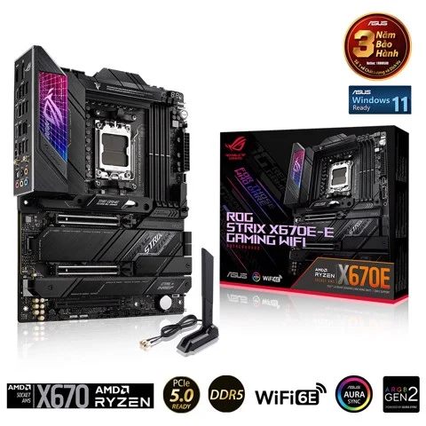 Bo Mạch Chủ Asus Rog Strix X670e-e Gaming Wifi (ddr5)