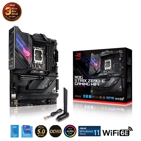 Bo Mạch Chủ Asus Rog Strix Z690-e Gaming Wifi Ddr5