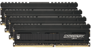 Crucial Ballistix Elite 32Gb Kit (4 X 8Gb) Ddr4-3200 Udimm