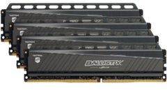  Crucial Ballistix Tactical 64Gb Kit (4 X 16Gb) Ddr4-3000 Udimm 