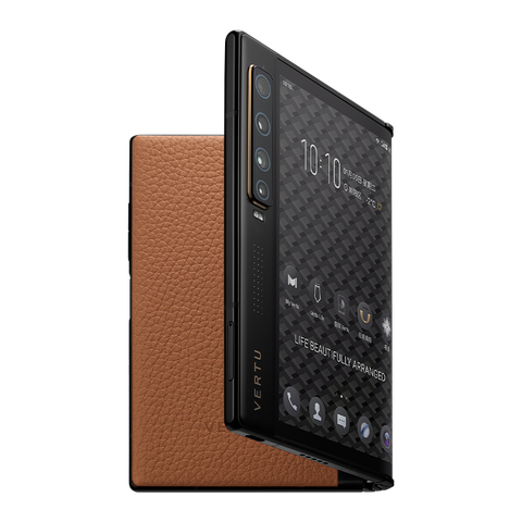 Điện Thoại Vertu Ayxta Fold Calf Cappuccino