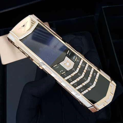 Điện Thoại Vertu Signature S Full Gold Diamond Alternative