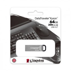 Usb Kingston 64gb Datatraveler Kyson (usb3.2 Gen1)