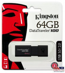  Usb Kingston 64gb Dt100g3 Usb 3.0 