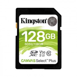 Thẻ Nhớ Kingston 128gb Sdxc Select 80r Cl10 Uhs-i