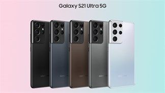 Các phiên bản màu sắc trên Galaxy S21 Ultra 5G: 2 màu chủ đạo và 3 màu độc quyền Samsung