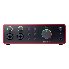  Focusrite Scarlett 4i4 4th Gen 