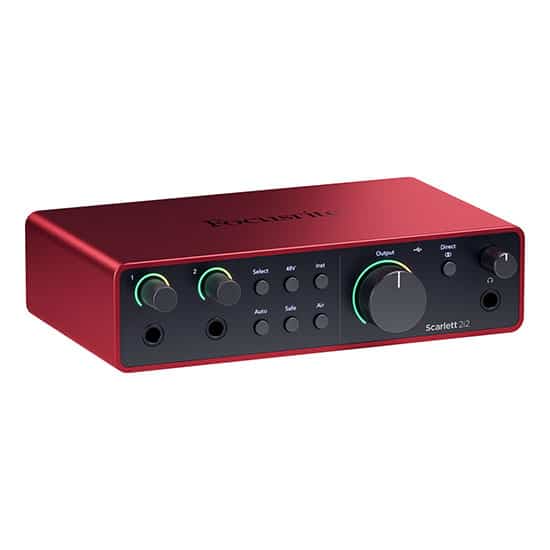 Focusrite Scarlett 2i2 Gen 4