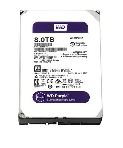 Hdd Pc 8tb Wd -purple 3.5