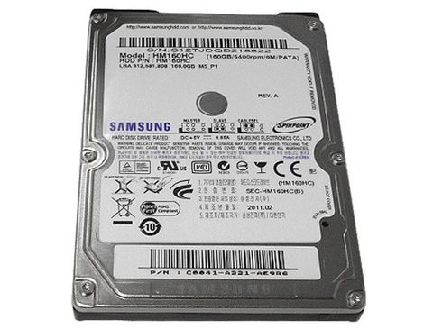 Hdd Samsung Sata 160Gb - 2.5'