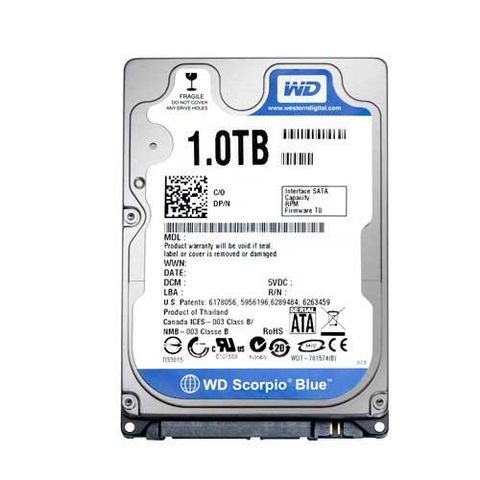 Hdd Wd Sata 1Tb - 2.5'