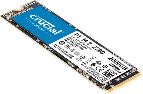 Crucial P1 2tb 3d Nand Nvme Pcie M.2 Ssd