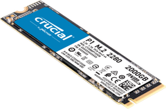  Crucial P1 2tb 3d Nand Nvme Pcie M.2 Ssd 