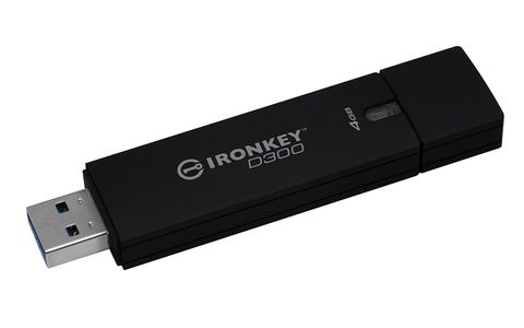 Kingston Usb Flash Ironkey D300 4Gb Ikd300