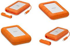  Lacie Rugged Thunderbolt Usb 3.0 500Gb (Ssd) 