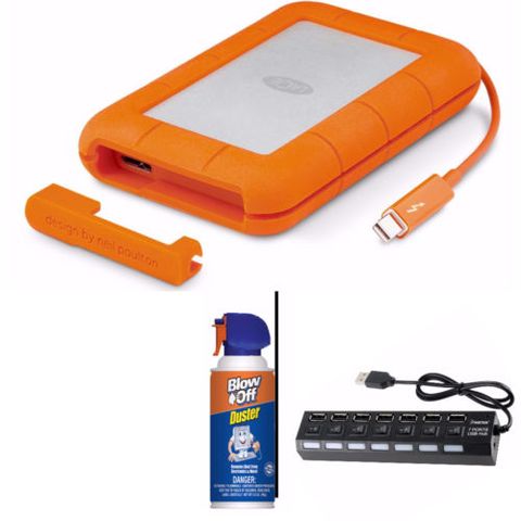 Lacie Rugged Usb-C 1Tb Hdd Stfr1000800