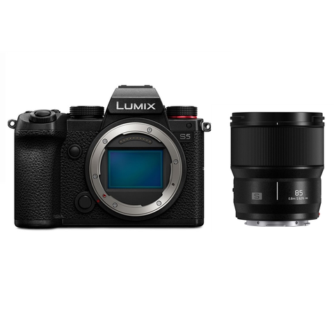 Máy Ảnh Panasonic Lumix Dc-s5 + Lumix S 85mm F1.8 L Mount