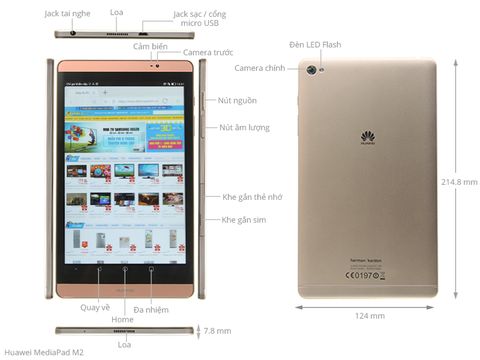 Máy Tính Bảng Huawei Mediapad M2 8.0