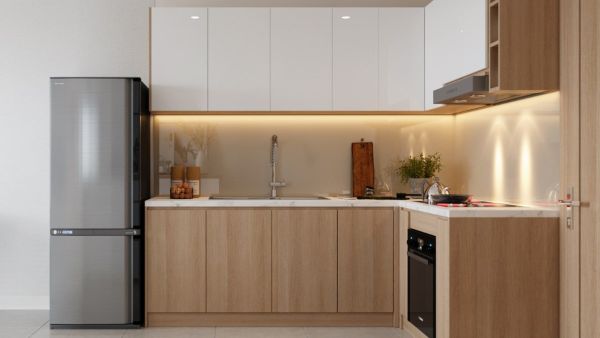 Cách sắp xếp tủ bếp khoa học để gian bếp trở nên đẹp mắt và hợp lý