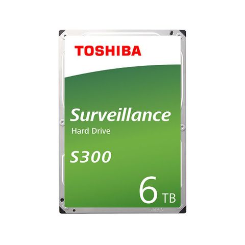 Ổ cứng HDD Toshiba AV S300 6TB 3.5 inch, 7200RPM, SATA, 256MB Cache