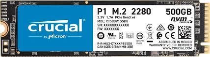 Ổ Cứng Ssd Crucial P1 500gb M2 2280 Nvme