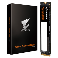  Ổ Cứng Ssd Gigabyte Aorus Gen4 5000e Ssd 500gb (Ag450e500g-G) 