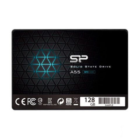 Ổ Cứng Ssd Silicon A55 128gb Sata 3 (sp128gbss3a55s25)