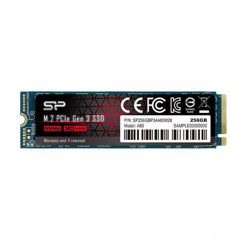 Ổ Cứng Ssd Silicon A80 256gb M2.pcie 3×4 (sp256gbp34a80m28)