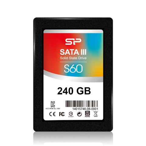 Ổ Cứng Ssd Silicon Power S60 240gb 2.5 Inch Sata3 6gb/s