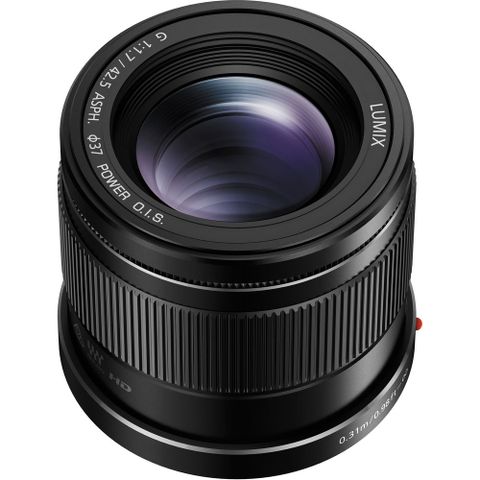 Ống Kính Panasonic Lumix G 42.5mm F1.7 Asph. Power O.i.s Black