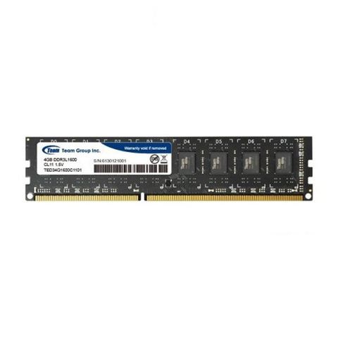 Ram Team Elite 4gb Ddr3 Bus 1600 Ted34g1600c1101