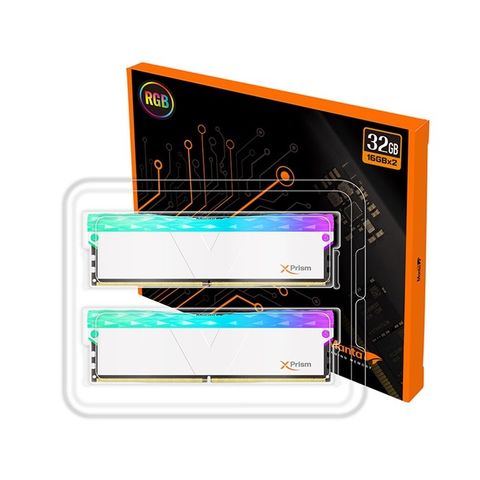 Ram V-color Ddr5 32gb(2x16gb)6200mhz Manta Xprism Rgb U-dlmm