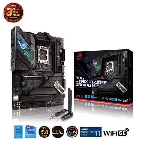 Bo Mạch Chủ Asus Rog Strix Z690-f Gaming Wifi Ddr5