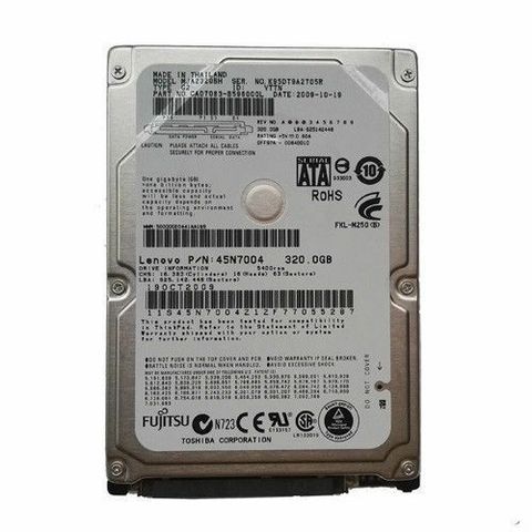 Hdd Fujitsu Sata 320Gb - 2.5'