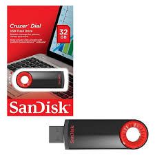 Sandisk Cruzer Dial Usb Flash Drive 32 Gb